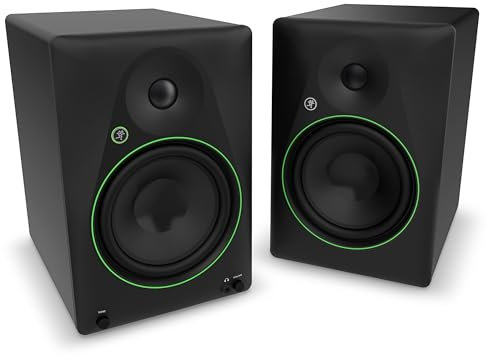 Mackie CR8BT 8 Powered Studio Monitors with Tone Control and Bluetooth