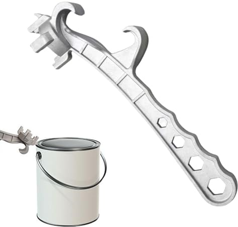 Apri coperchio secchio, strumento apri barattolo di vernice - Strumento per rimuovere il coperchio del secchio - Estrattore multifunzionale per coperchio di barattolo di vernice, coperchio per secchio