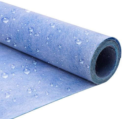 1x30m membrane d'étanchéité douche, bande d'étanchéité premium, membrane d'étanchéité élément de douche, étanchéité pièce humide pour salle de bain, douche, terrasses, film d'étanchéité salle de bain
