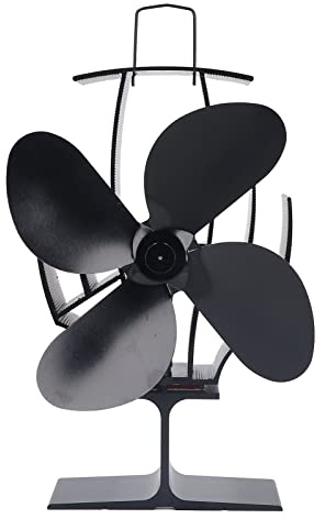 Genérico Ventilador De Horno De Energía Térmica, Circulación De Calor De Alta Eficiencia, Aleación De Aluminio, Resistencia A Altas Temperaturas 350 ℃, 1500 RPM, Bajo Nivel De Ruido 25 Db