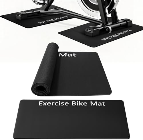 ITClosud Tapis de Protection de Sol pour Équipement de Fitness, Tapis D'entraînement Antidérapant Amélioré, Home Trainer, Tapis de Sport pour Salle de Sport, Yoga et Pilates