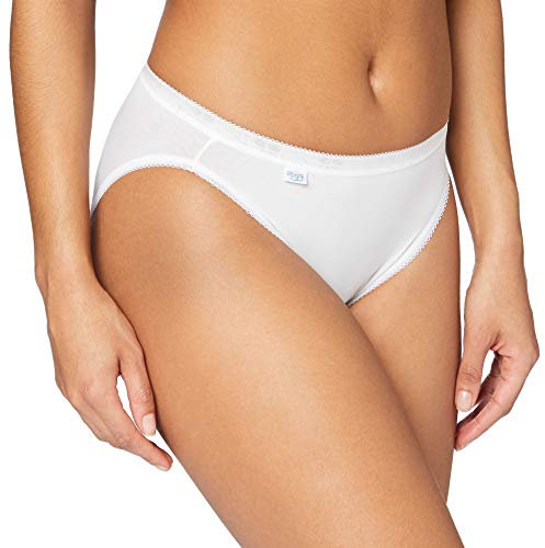 sloggi Damen Basic+ Tai 4P Slip, White, 44