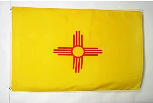 AZ FLAG Bandiera Nuovo Messico 150 x 90 cm - Bandiera Stato Americano – Usa - Stati Uniti 90 x 150 cm