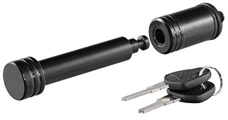 CURT 23518 Black Trailer Hitch Lock, 5/8-Inch Pin Diameter, Fits 2-Inch Receiver