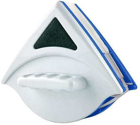 EHOTER Magnetische Fensterreiniger Doppelseitiger Glaswischer Double Side Magnetic Glas Wischer Segelflugzeug Waschbürste Reinigungsbürste Wiper Werkzeuge für Glasfenster (Blau)