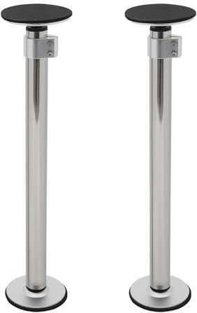 vinnyooc 40-68cm 2pcs Undermount Sink Brackets Stainless Steel Adjustable Support Sink Legs Kitchen Sink Support Counter Basin for Restrooms Kitchens Showers
