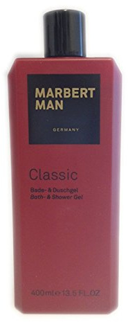 Marbert Man Classic 1x 400 ml – Bade- & Duschgel mit klassisch-maskulinem Duft – Sanfte Reinigung für Haut & Haare – Für ein erfrischtes Hautgefühl