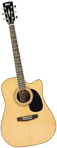 CORT AD880 NATURAL GLOSS + TASCHE Elektroakustische Gitarren Folk Elektro-Akustik