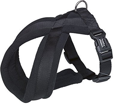 Nobby Komfort Geschirr Classic, schwarz Bauch: 35-50 cm, B: 25/50 mm, 1 Stück