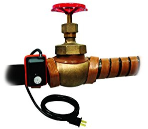 BriskHeat HSTAT2R XtremeFLEX Emergency De-Icer Heating Tape with Adjustable Thermostat Controller, 144W, 120 Volt