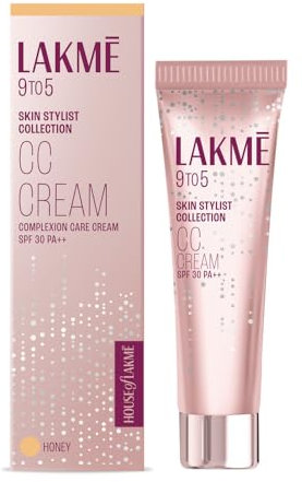 Lakme 9 to 5 Complexion Care CC Cream, Honey, 30g
