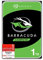 Seagate BarraCuda 1 TB Hard Disk Interno, SATA da 6 GBit/s, 3,5, 7.200 RPM, Cache da 64 MB per PC Desktop, Pacchetto di Facile Apertura (ST1000DMZ10), Amazon Exclsusivo