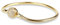 Gnoce Sterling Silber Basic Charm Armband Zierlicher Armreif mit Kristallrand Verschluss Armbänder Damen DIY Schlangenkette 18K Rosegold plattiert Liebenswerte Geschenke für Sie (Gold, 21)