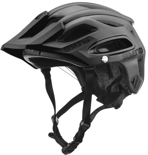 Seven M2 BOA-Black-XL/XXL (60-63 cm) Erwachsenenhelm, Unisex, XX-Large