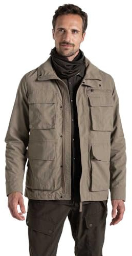Craghoppers Mens NosiLife Adventure Jacket IV Hiking Coat Anti-Insect Sun Protection