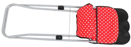 KONTONTY Chaise Haute pour Poupée Jouet Éducatif pour Garçons Et Filles Chaise Haute Mobile Modèle De Jeu De Fête