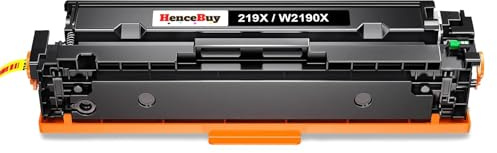 HenceBuy 219X Toner Schwarz Mit Chip Kompatibel für HP 219X W2190X 219A W2190A für Color LaserJet Pro MFP 3302FDWG 3302SDWG 3302FDNG 3302FDW 3302SDW 3302FDN 3202DN 3202DW 3302 FDWG (1 Schwarz)