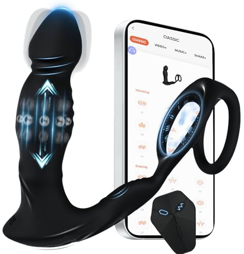 Vibratori Anali per Uomo Massaggiatore Prostatico Silicone Plug Anale