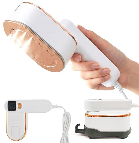 KojinTora Steamer for Clothes Portable Travel - 1200W Handheld Garment