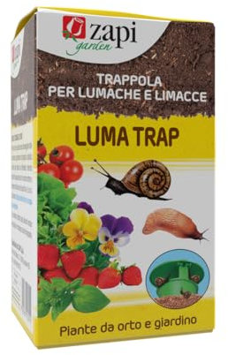 ZAPI Garden | Luma Trap, Trappola per Lumache e Limacce, per Piante da Orto e Giardino, 9x15cm