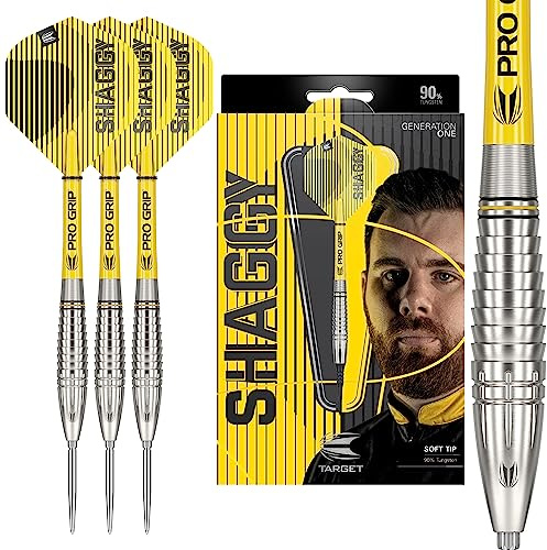 Target Darts Scott Williams G1 25G 90% Tungsten Swiss Point Steel Tip Darts Set