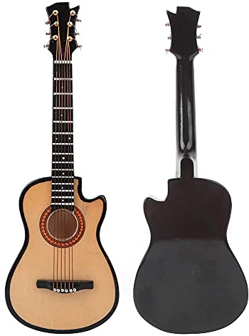 Akustisk Gitarr, Ature Acoustic Al Guitar Model Trägitarr Desktop Decoration Gifts (16 cm)