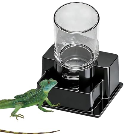 Mangime Automatico per Tartarughe Acquatiche, Automatica per Terrari - Acqua e Dispenser di Alimenti per Gli Ugni,Adatto per Lucertole Camaleonti Rane Granchio Eemita E