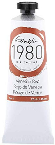 Gamblin 1980 - Oelfarbe - Venedig Rot - 37 ml