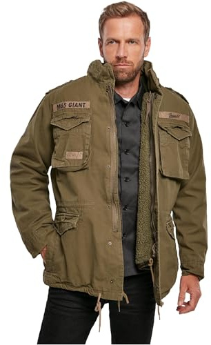 Brandit M65 Giant Jacket, Color: olive, Size: 5XL