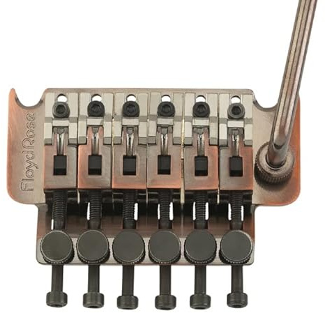 Floyd Rose FRT700 – Original Tremolo-system – vintage koppar
