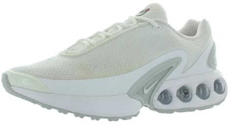 NIKE Air MAX Dn, Sneaker Hombre, White White White Metallic Silver, 42 EU