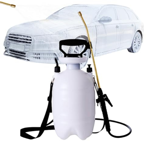 Spruzzatore per Prato,Nebulizzatore Per Piante Con Cintura A Spalla - Attrezzo Portatile per Irrigazione e Fertilizzazione di Prati Piante Giardino Esterno