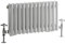 Milano Windsor White Cast Iron Style Horizontal Double Column Radiator - 300mm x 605mm