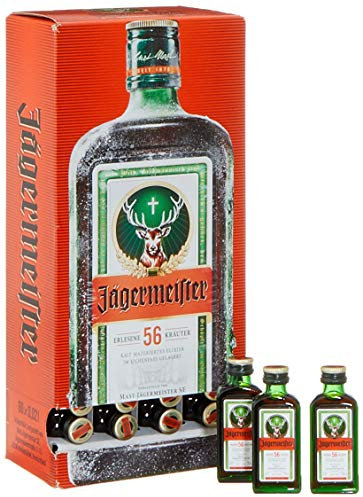 Jägermeister Kräuterlikör Miniaturen-Automat (12 x 0.1 l)