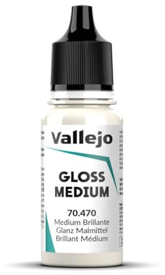 Vallejo Peinture acrylique pour modélisme 17 ml Glossy Medium