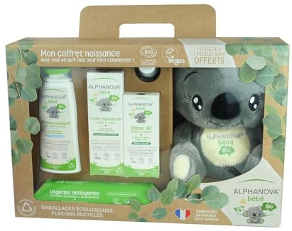 Alphanova Mon Coffret Naissance Bébé - Cadeau Naissance