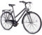 CHRISSON 28 Zoll Citybike Damen - City One anthrazit matt 50 cm - Damenfahrrad mit 7 Gang Shimano Nexus Nabenschaltung - praktisches Cityfahrrad für Frauen