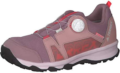 adidas Unisex Kinder Terrex Agravic Boa RAIN.RDY Hiking Shoes, Magic Mauve / Wonder Mauve / Turbo, 36 2/3 EU