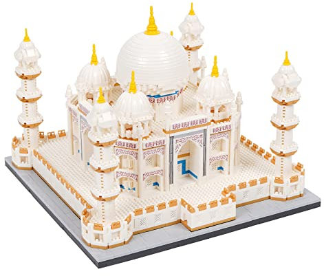 LULUFUN Taj Mahal Building Blocks Kit Mini-Bausteine Spielzeug und Architekturmodell, perfektes Set für ältere Kinder und Erwachsene, 4036 Stücke