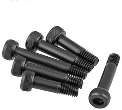 10-20 Piezas M2 M2.5 M3 M4 Grado 12,9 Tornillos de Cabeza de Copa Tornillos de Hombro hexagonales internos de Medio Diente Pernos niquelado/Negro A2 (Color : White, Size : M2x10 20pcs)