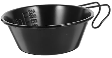 BCOATH Salatschüssel Aus Edelstahl Campingschüssel Für Den Außenbereich Metalldosen Leichte Camping-gadgets