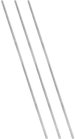PATIKIL 5/16-18 UNC Varilla Roscada de Acero Inoxidable 304, 3pcs Espárragos de Barra de Varilla Completamente Roscados Rosca Derecha Pernos Prisioneros para Abrazaderas, 305mm Largo