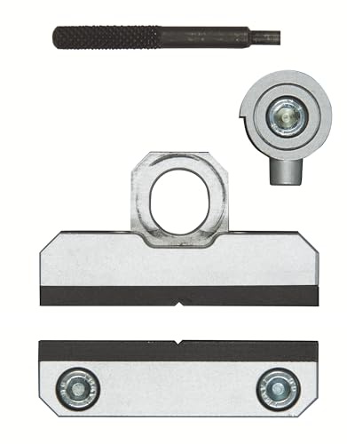 Proxxon 24270 Eccentric Clamping Device ES70 (Eccentric Stroke 1.5 mm, Jaw Width 70 mm, Jaw Height 15 mm, Colour Silver, for Cross Tables KT70 and KT230)