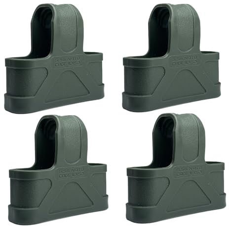 4 st Airsoft GBB 5.56/.223 laddare borttagningsassistans (grön)