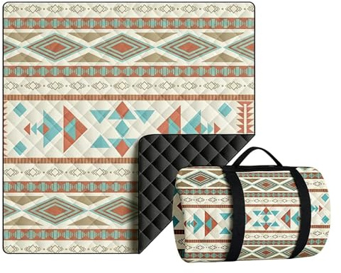 Grande coperta da picnic | 200 x 200 cm portatile lavabile – tenda da campeggio – per uomini, famiglie, festival di musica, , spiaggia, concerti, cortile, sport, gioco, zaino in spalla, prato