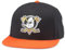 American Needle NHL National Hockey Team Baseball Hat Adjustable Snapback Trucker Cap 400 Series Collection, Anaheim Ducks (Schwarz/Orange), Einheitsgr��e