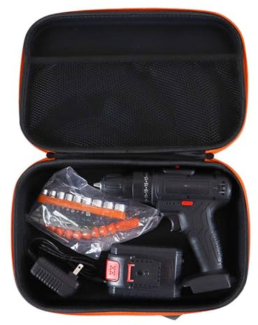 Étui de rangement pour outils électriques, sacs à outils à fermeture éclair, sac de rangement multifonction pour perceuse électrique, boîte de sac en tissu Oxford pour tournevis, accessoires de