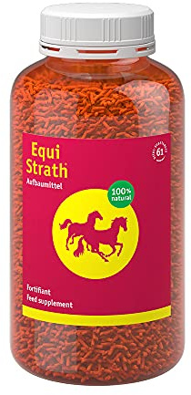 EQUI-STRATH Horse Supplement Granules (500g) - Herbal Yeast Horse Food Supplement with 61 Vital Nutrients, Vitamins & Trace Minerals | Horse Health Multivitamin & Horse Gut Balancer with Prebiotics