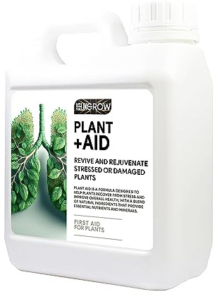 UK Grow Premium Hydroponic and Soil Nutrients - Maximize Plant Growth and Yield (1Ltr, Plant Aid Plus)