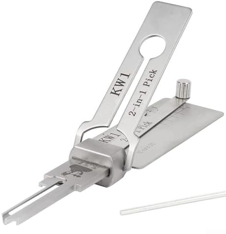 Professionelles 2-in-1-Werkzeug-Set für Dietrich-Werkzeuge, professioneller 2-in-1-Decoder und Pick-Werkzeuge für anspruchsvolle Wartungsarbeiten und Präzisionsreparaturen